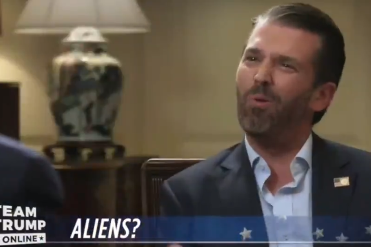 Watch Donald Trump Jr. Interview Daddy And Drink Every Time Junior Craves Daddy's Love: A Drinking Game!