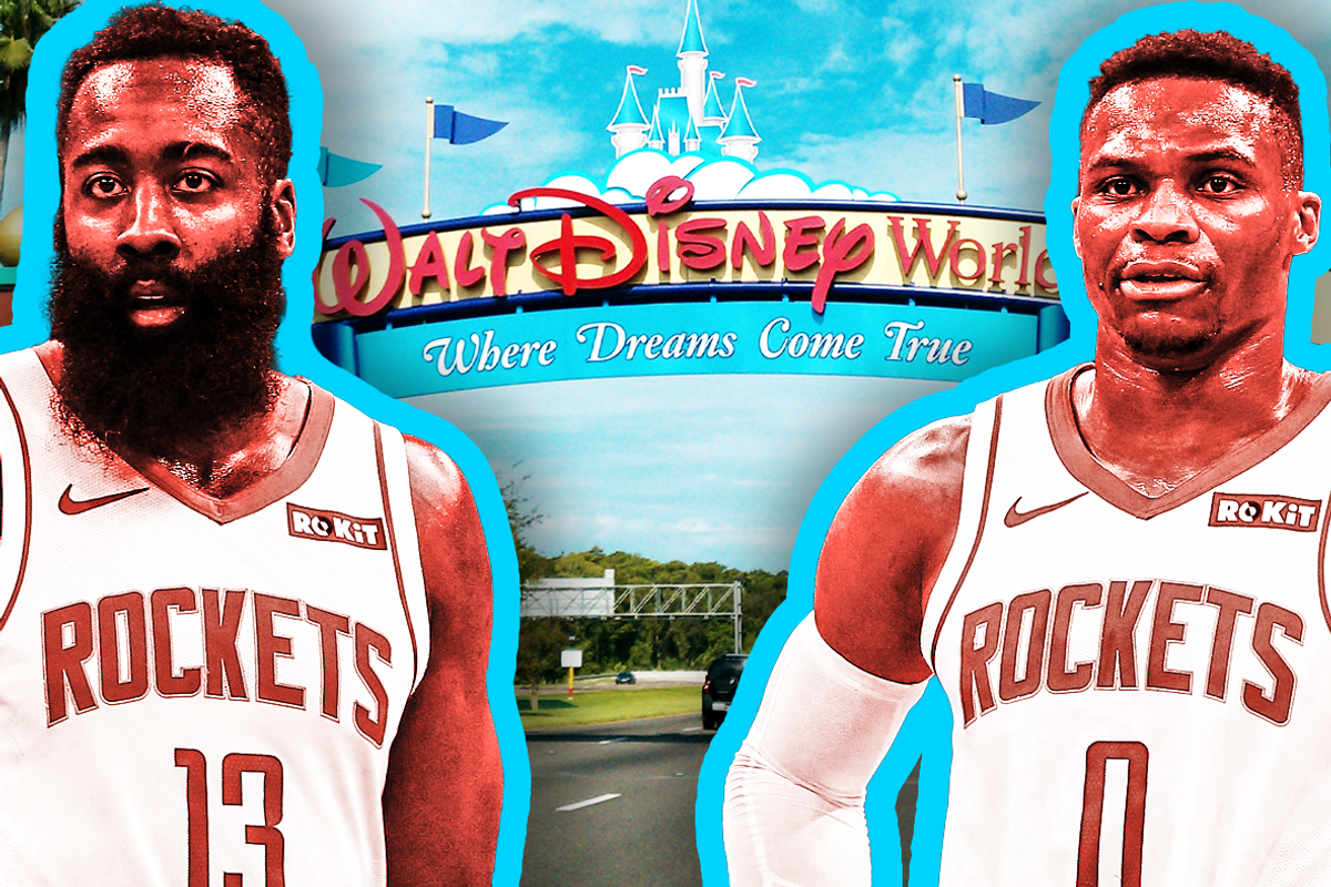 A fascinating peek at the Rockets' crazy life inside the NBA bubble