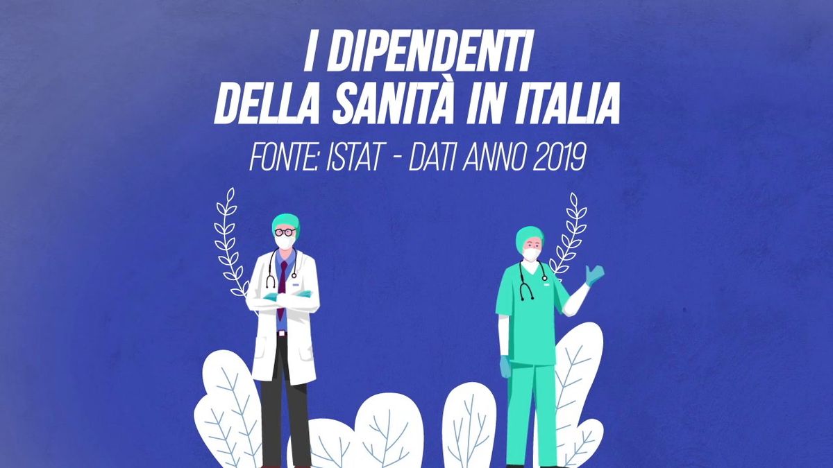 I dipendenti della sanità in Italia