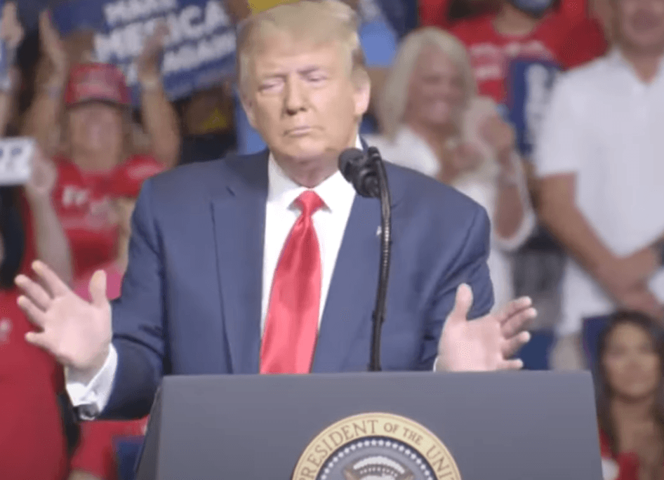 In Tulsa, Trump Rants For Two Hours To Sparsely Attended Rally