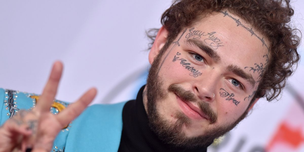 Post Malone Just Shaved All His Hair Off