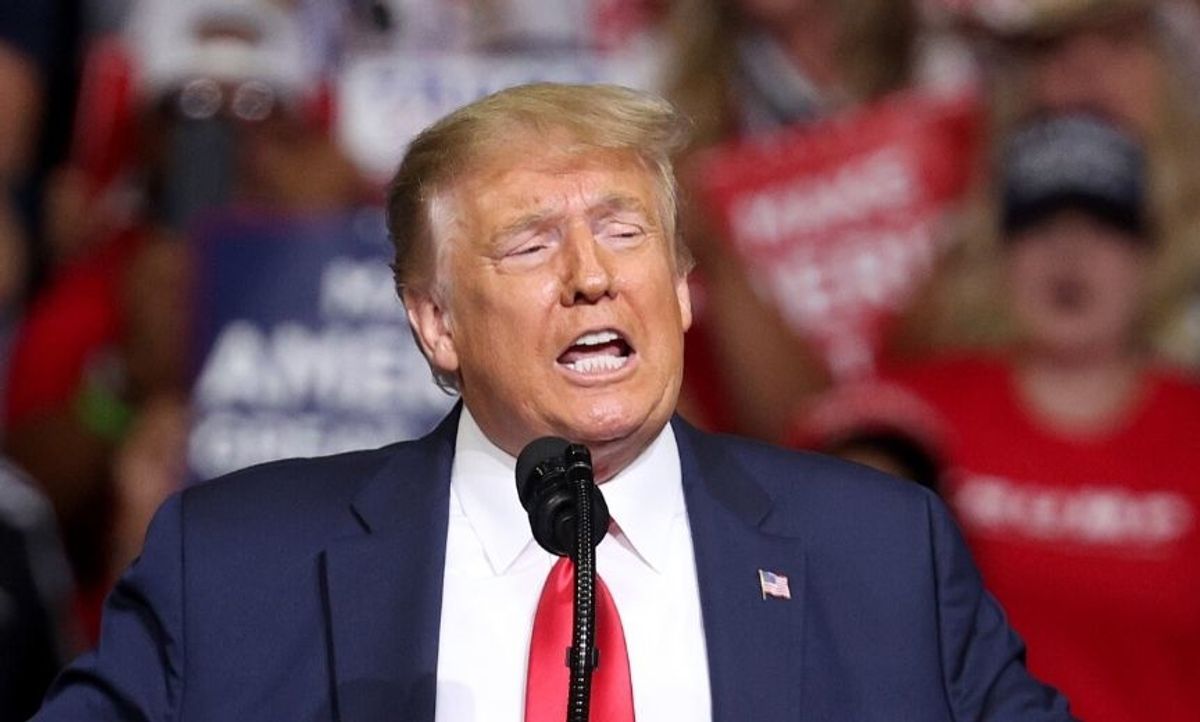 Trump Is Getting Dragged for Unveiling His Latest Bonkers Vote-By-Mail Conspiracy Theory in Another All Caps Tweet