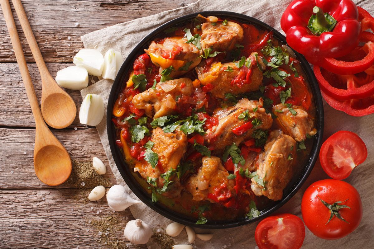 Cuciniamo insieme: pollo con i peperoni