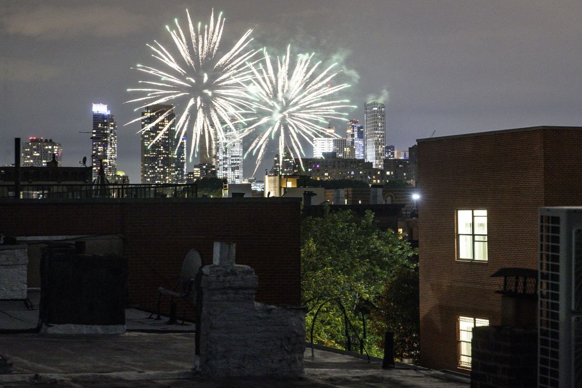 Fireworks in NYC