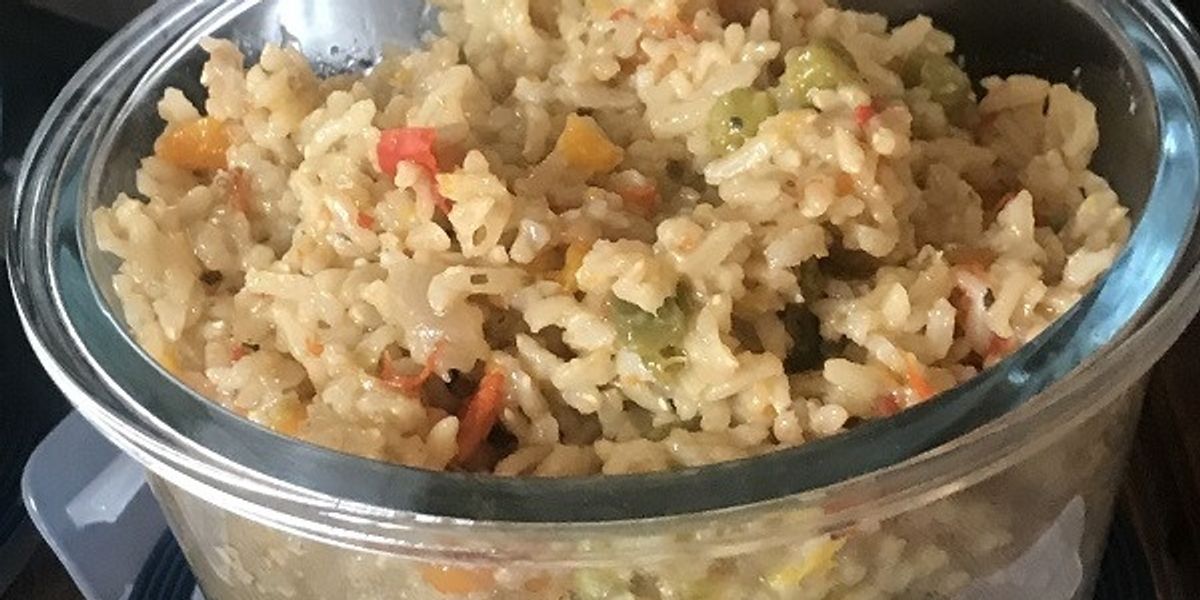 Instant Pot Brown Rice & Vegetables My Recipe Magic
