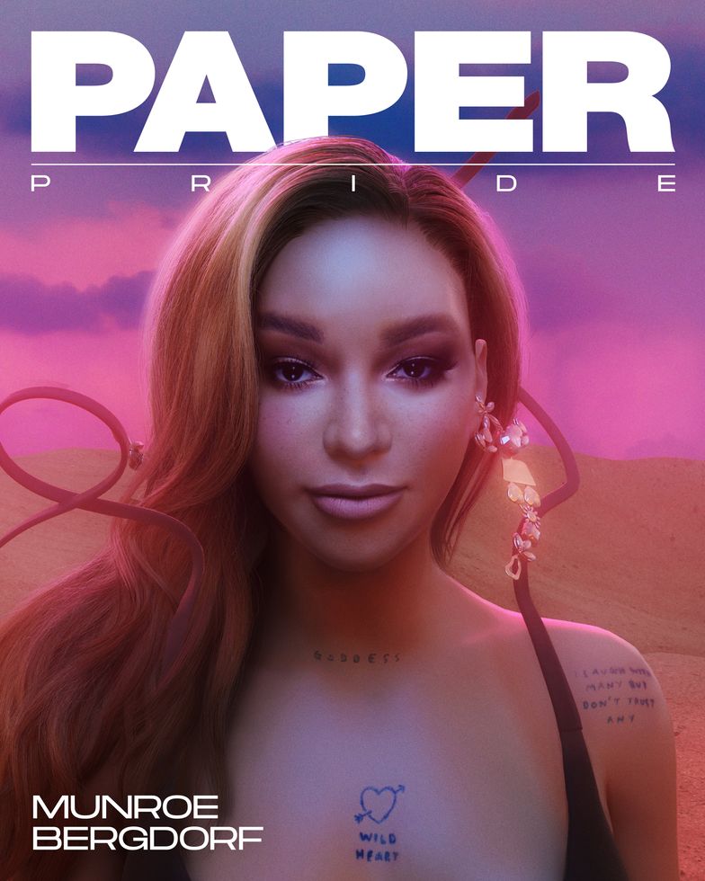 Munroe Bergdorf Fronts Bluebella Lingerie's #LoveYourself - PAPER Magazine