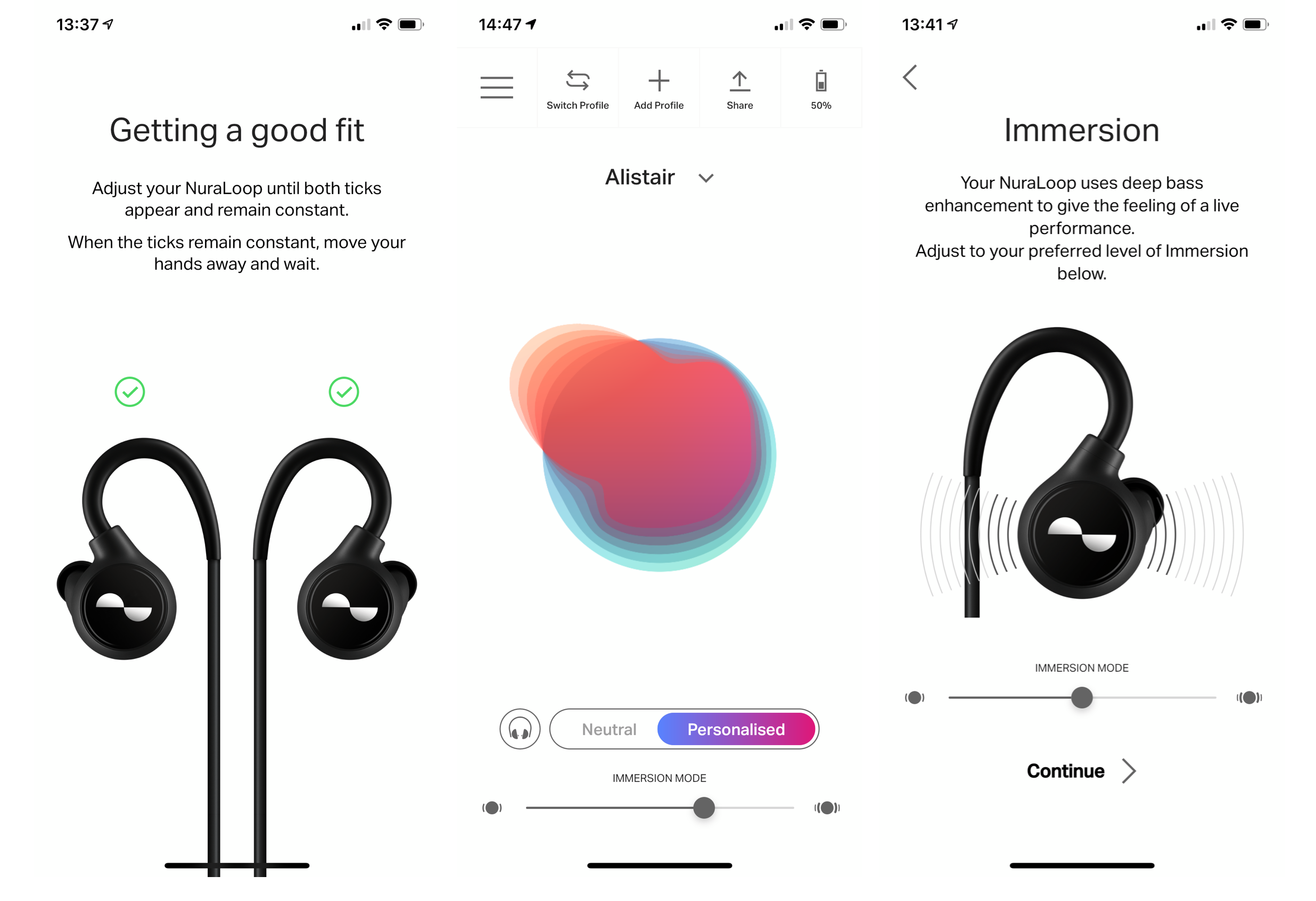 nuraloop noise cancelling