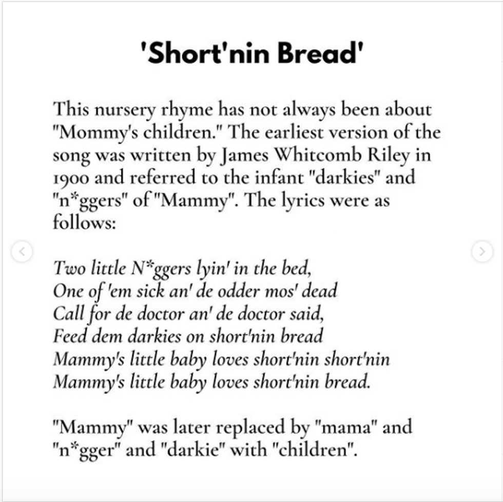 Nursery Rhymes Racist