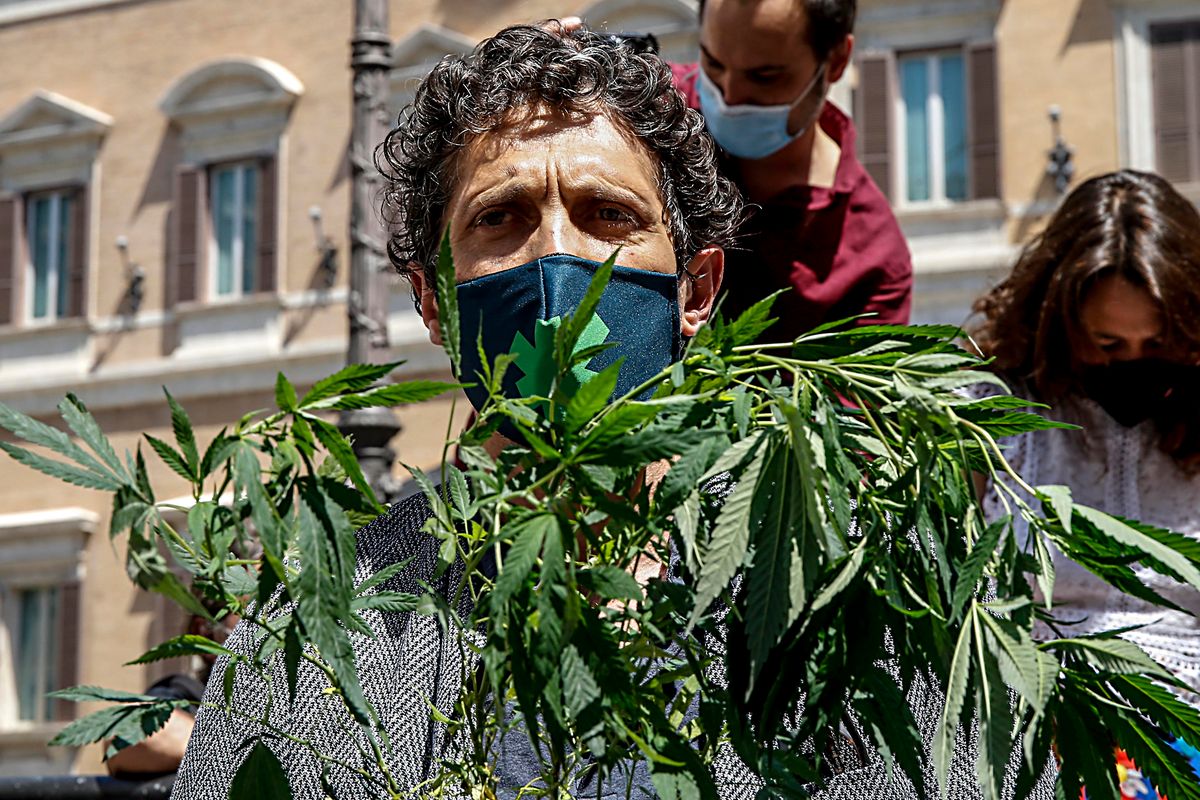 Fumata sinistra: alla Camera con la cannabis