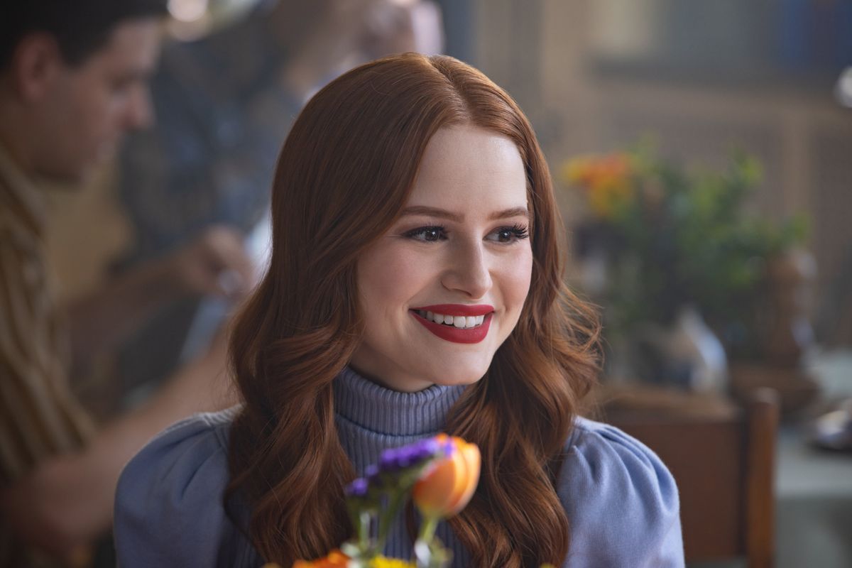 Madelaine Petsch as Cheryl Blossom from The CW show Riverdale