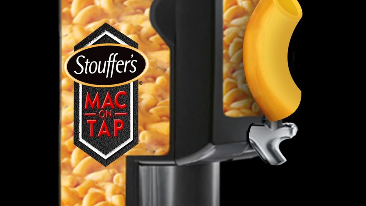 Stouffer's has apparently created mac and cheese on tap