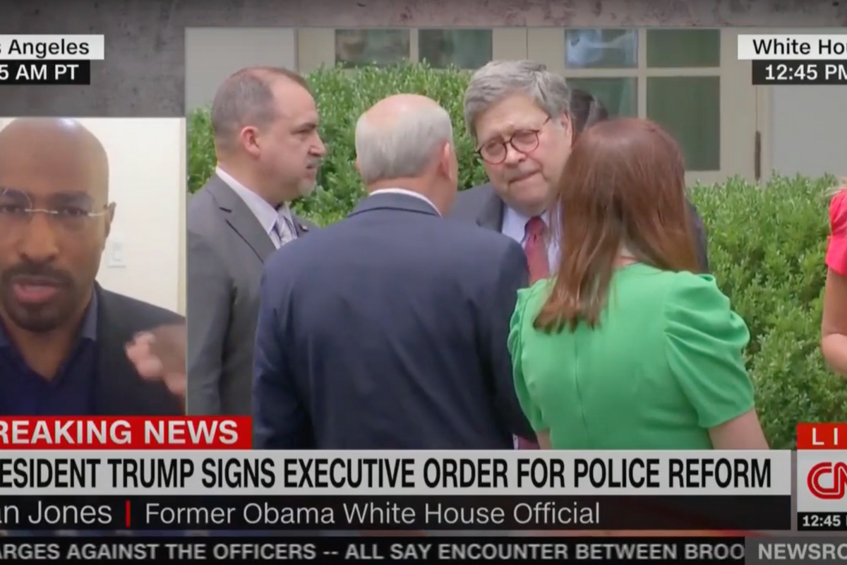 Jared Kushner’s BFF Van Jones Thinks Trump’s Police Reform Is Just Awesome