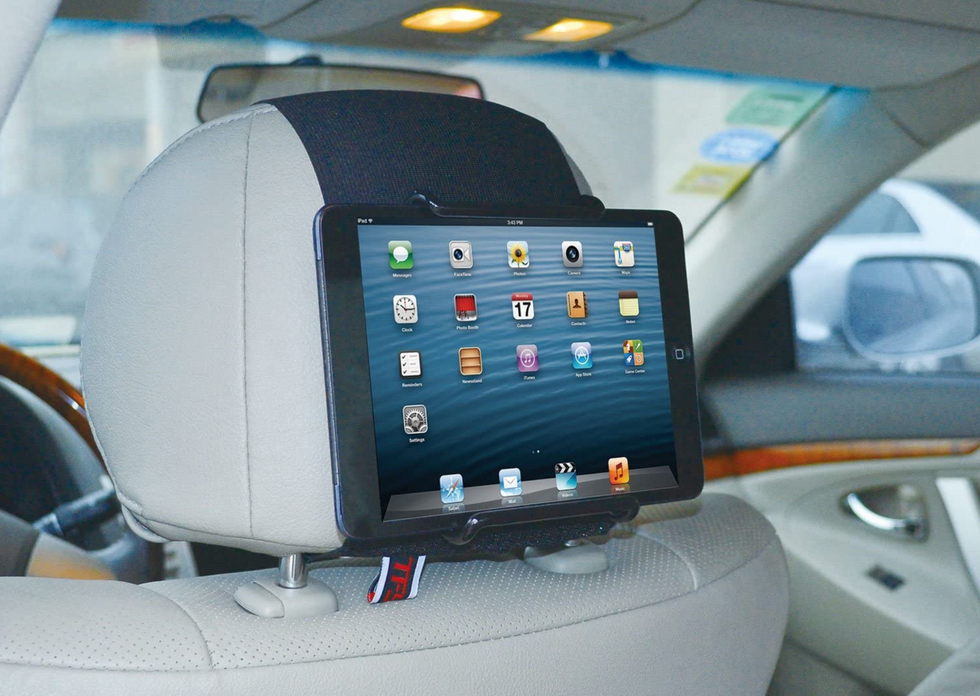 iPad car headrest holder