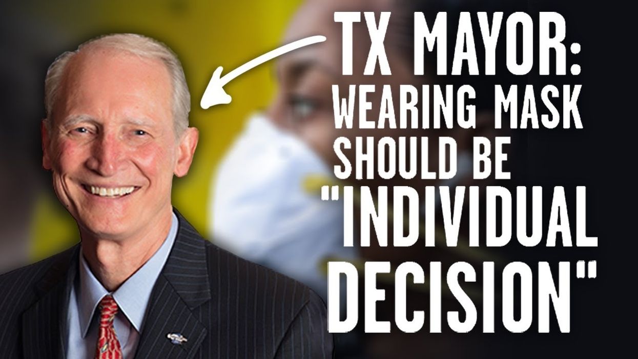 TEXAS HERO! Mayor against COVID-19 mask mandate despite case surge: 'It's about personal liberty'