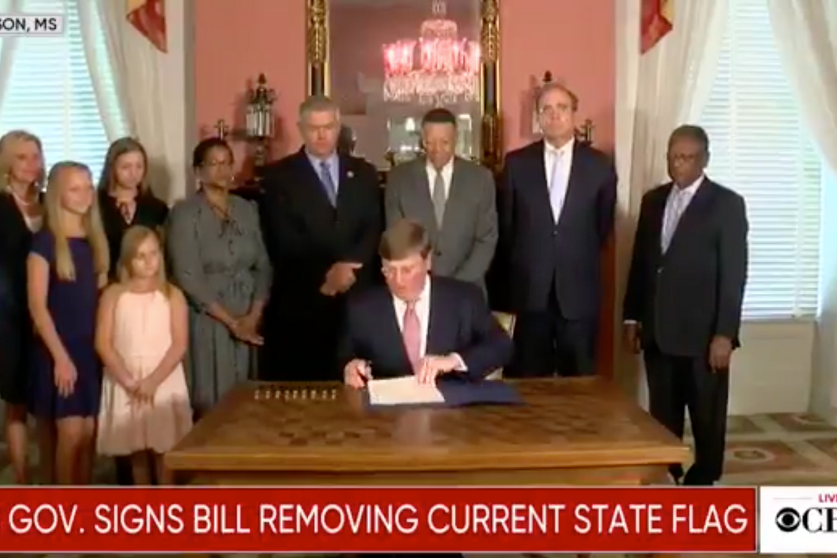 Mississippi’s Goddamn Racist Flag Is History