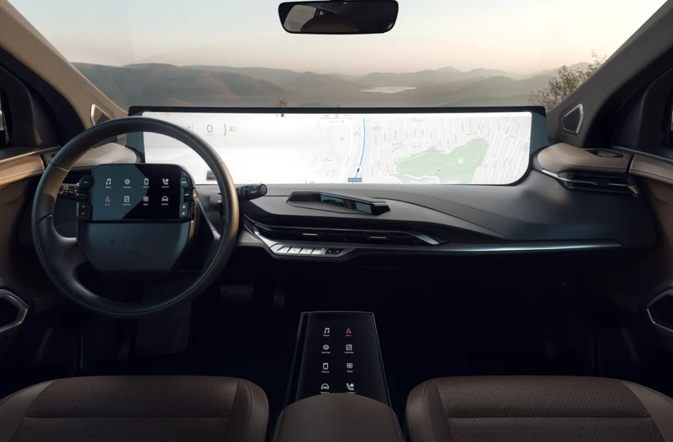 Byton M-Byte interior