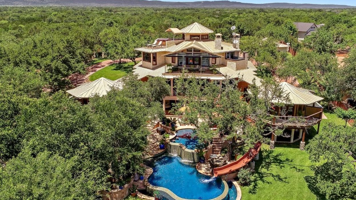 This Texas house is basically a waterpark resort, and it's on the market