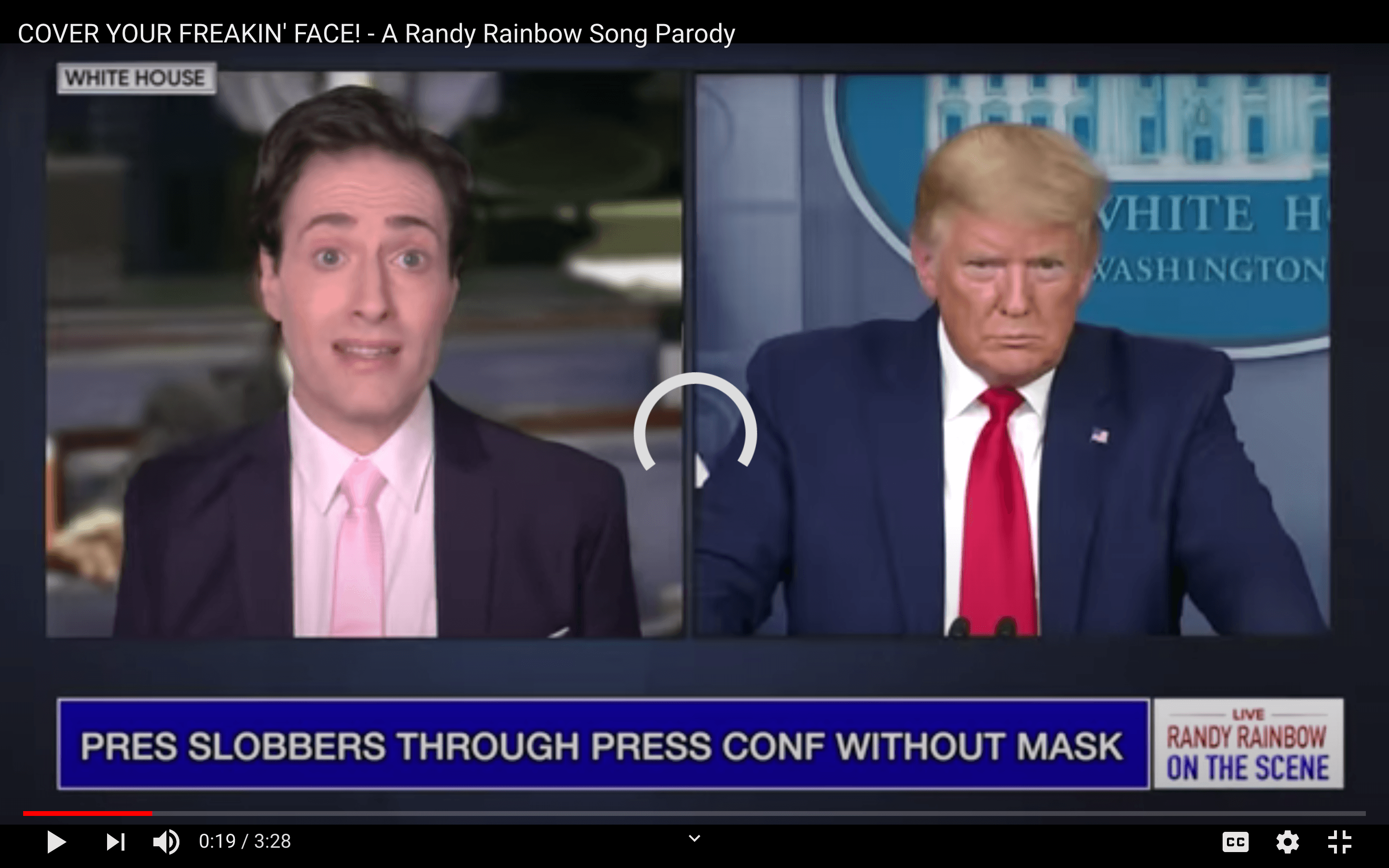 #EndorseThis: Randy Serenades Trump To 'Cover Your Freakin' Face'