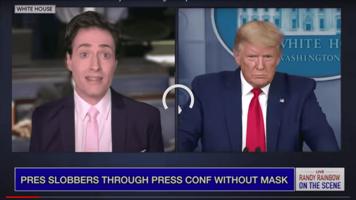 #EndorseThis: Randy Serenades Trump To 'Cover Your Freakin' Face'