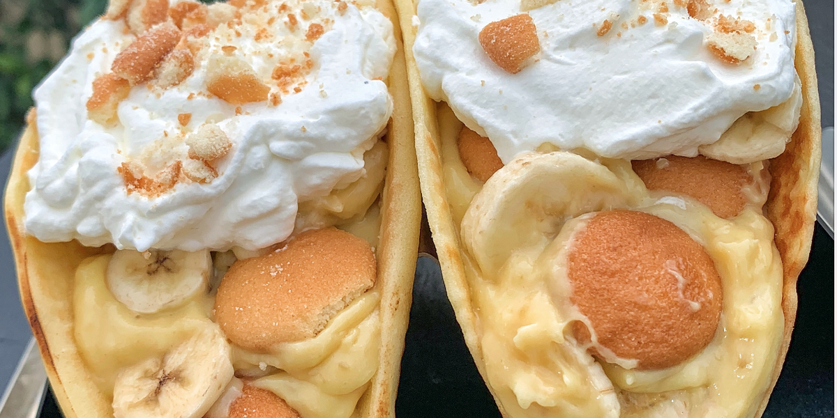 Banana pudding tacos are the sweet snack we didn't know we needed It