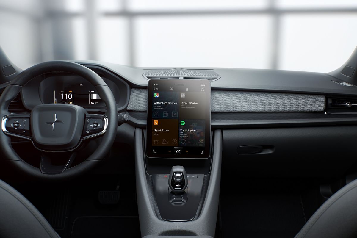 ​Polestar 2's unique Android Automotive operating system