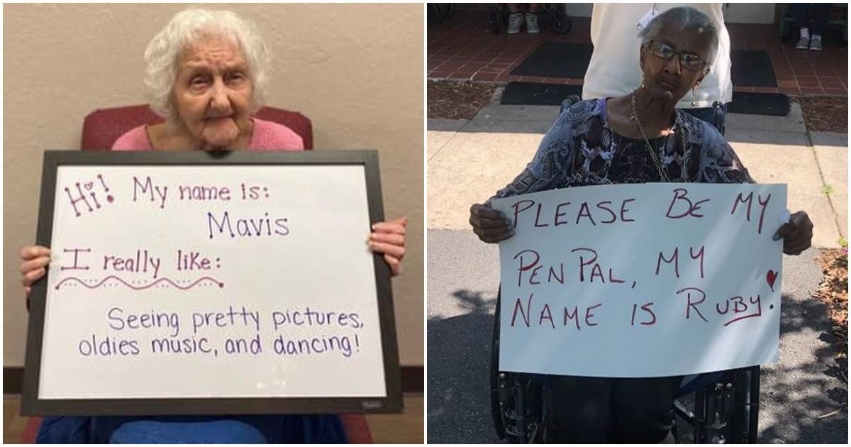 A senior center put out a call for pen pals and the response has been overwhelming