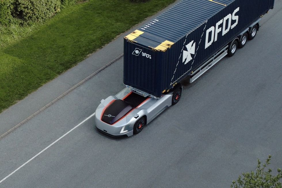 Volvo Vera driverless truck