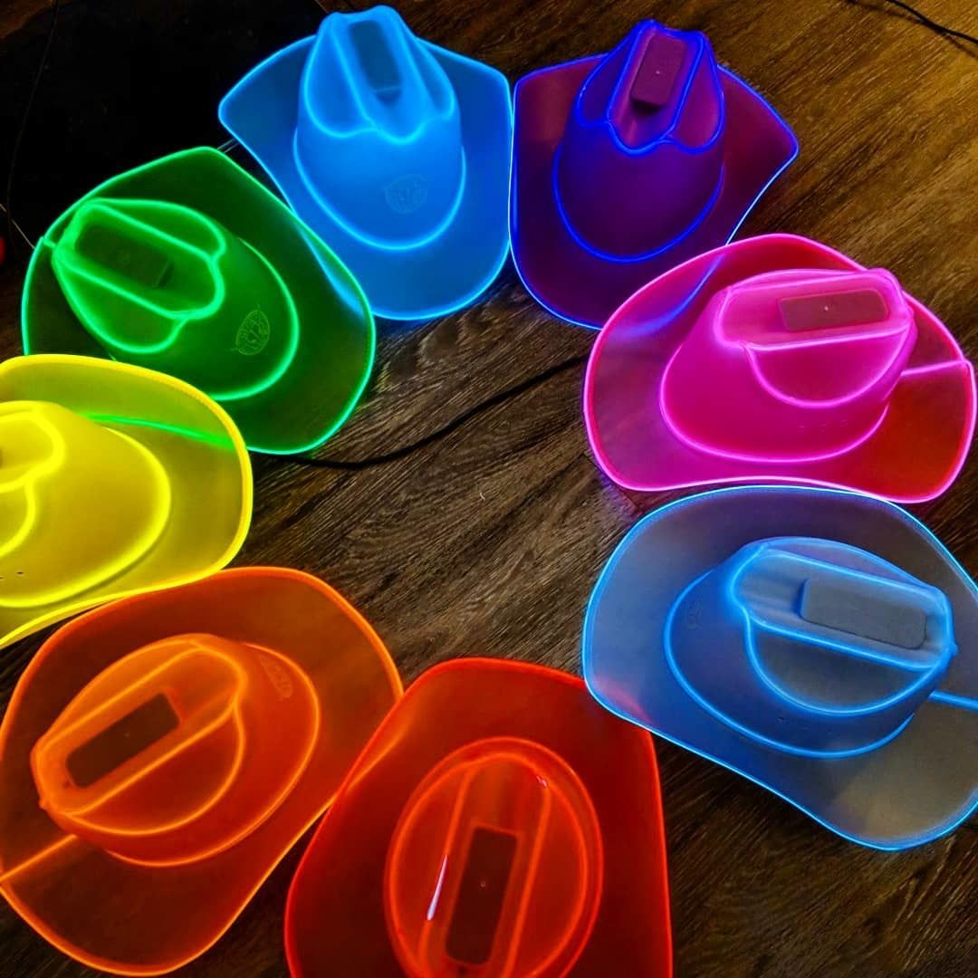 Glow in the deals dark cowboy hat