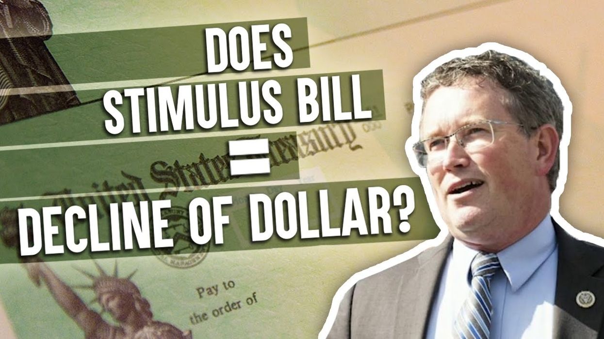 Rep. Massie: Stimulus bill expected today... but could it lead to COLLAPSE OF THE DOLLAR?