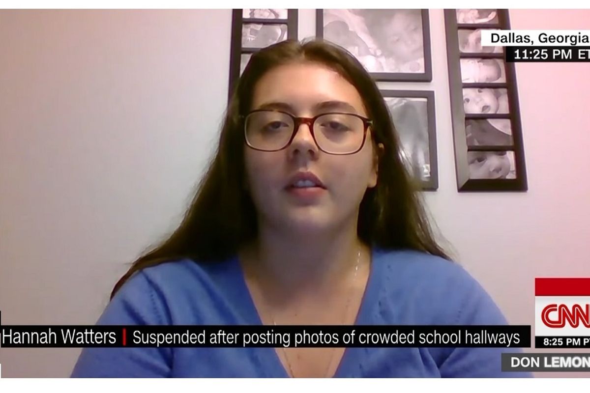 Well Of Course They Had To Un-Suspend Georgia Student, Or She'd Still Be On CNN!