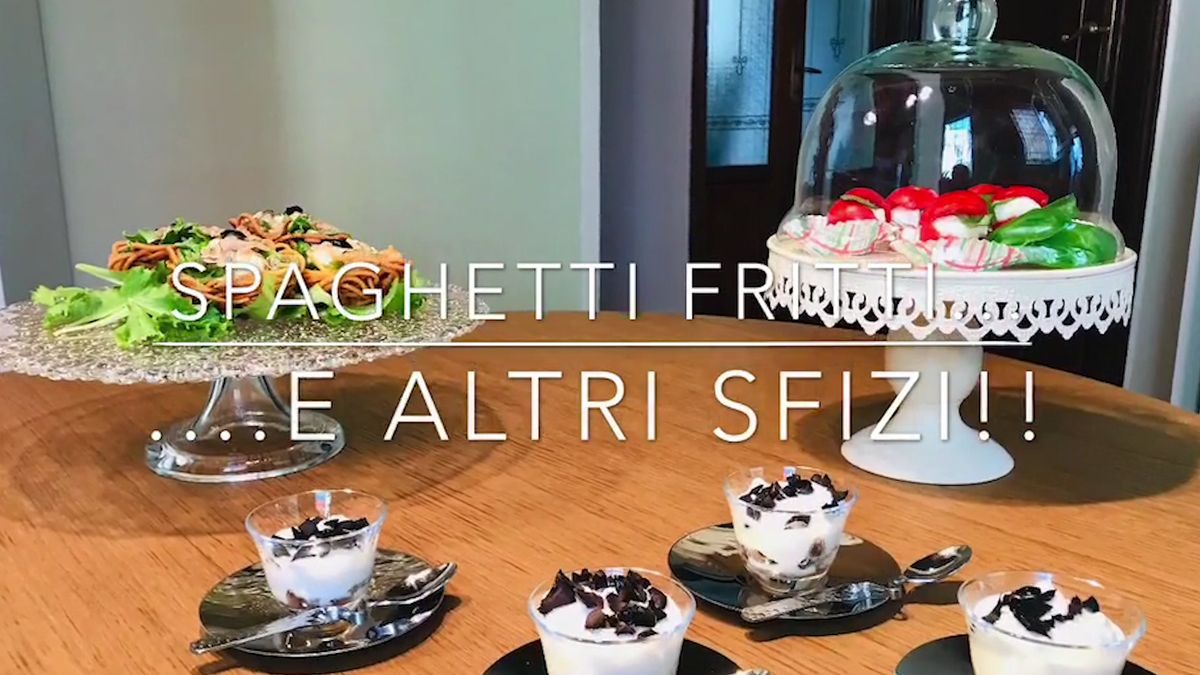 Cuciniamo insieme: spaghetti fritti e altri sfizi