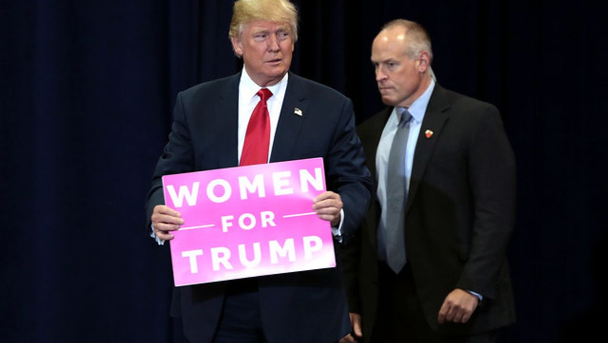 Donald Trump, women supporters