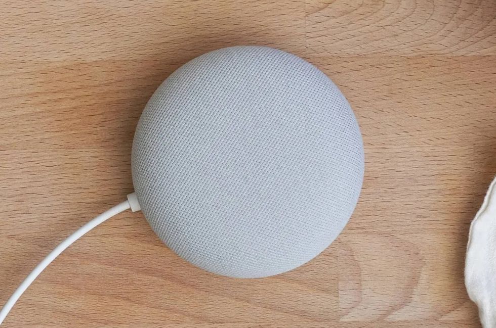 Nest Mini smart speaker with Google Assistant