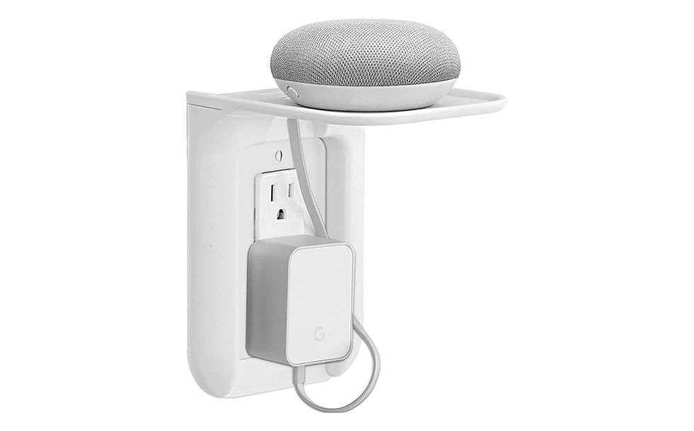 Wali wall outlet shelf for Google Nest Mini