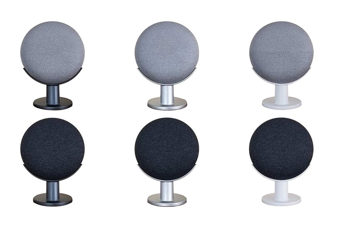 The Mount Genie stand for Nest Mini smart speaker​