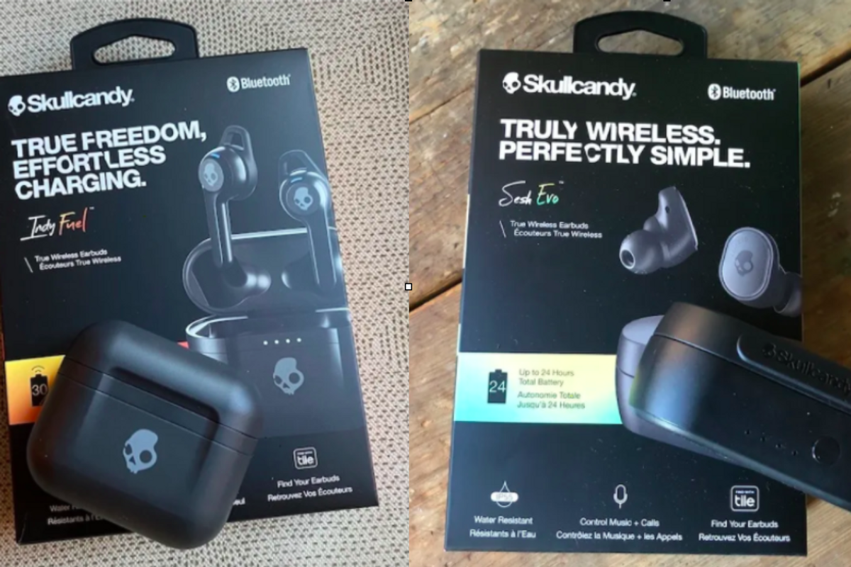 Skullcandy Indy Fuel vs Sesh Evo earbuds