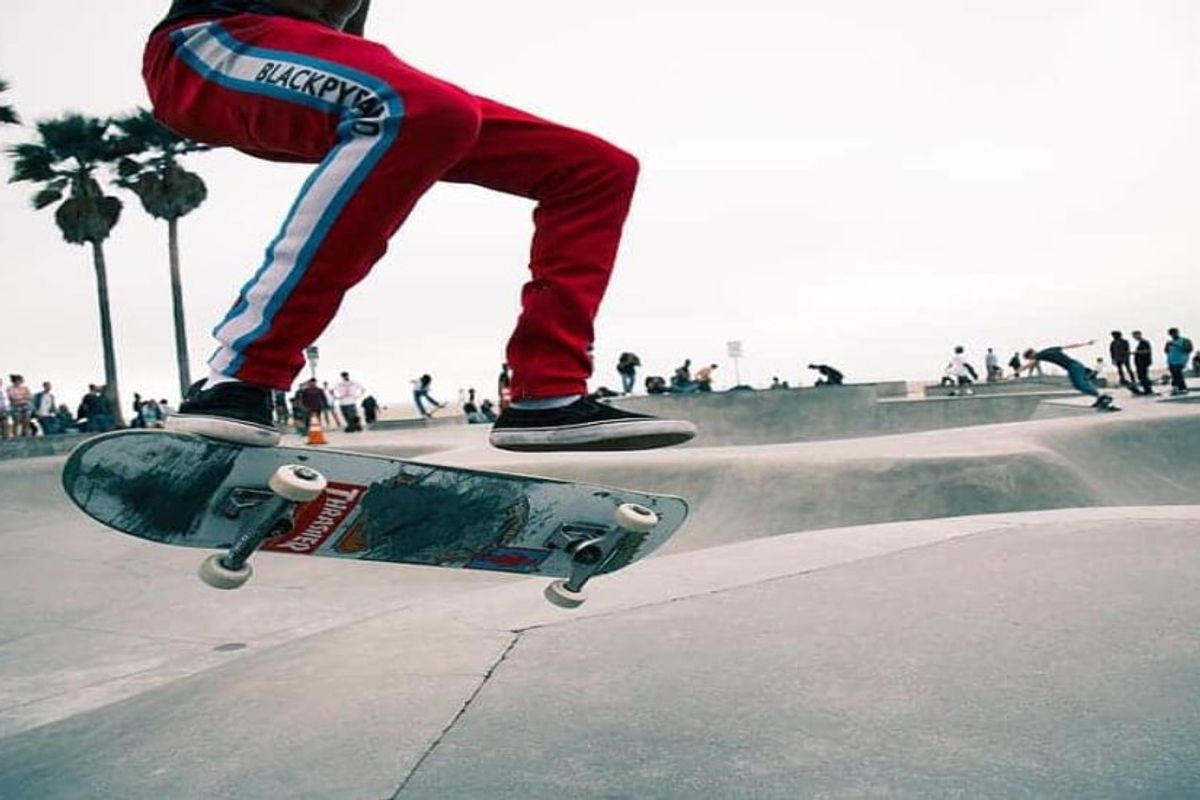 Skateboarding