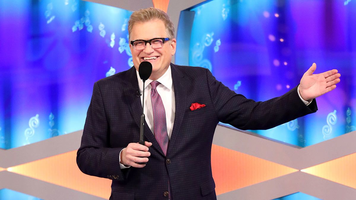 The Price Is Right host Drew Carey on set