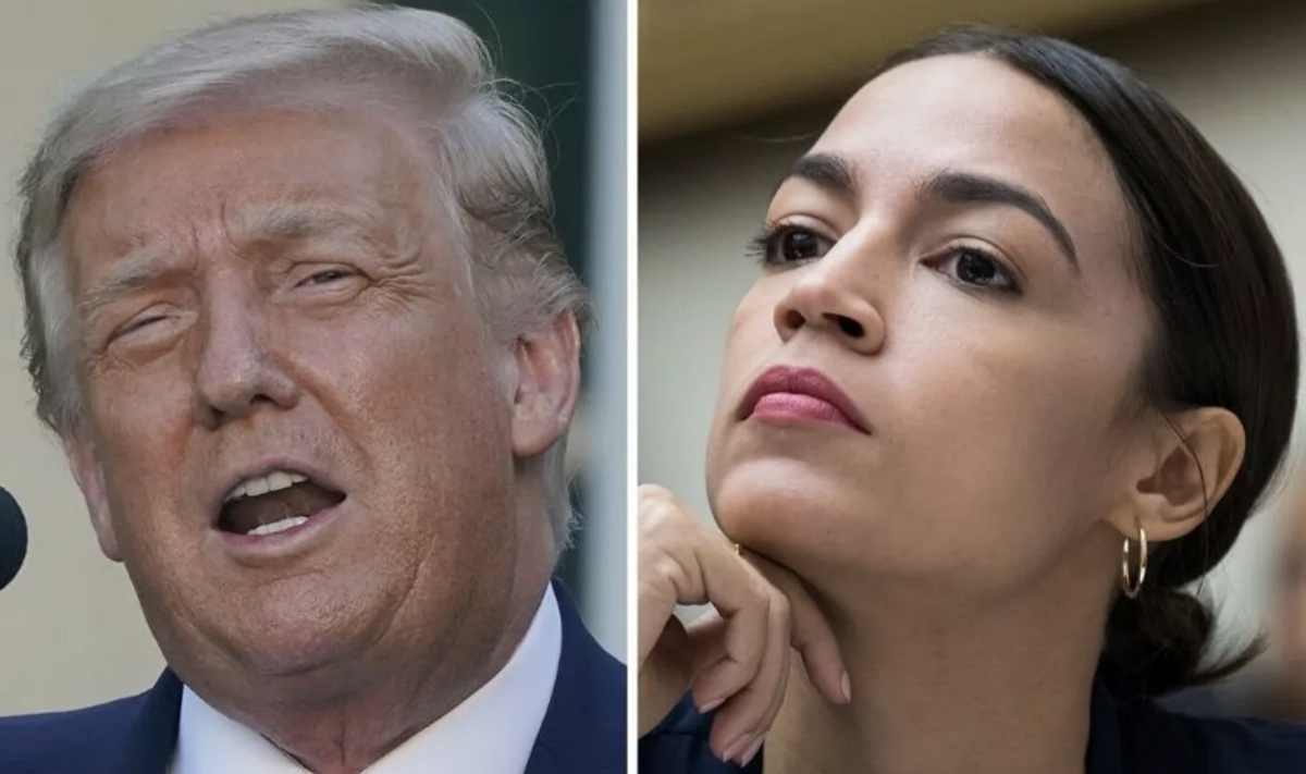 Trump Just Called AOC a 'Poor Student' and She Fired Back with a Challenge for the Ages