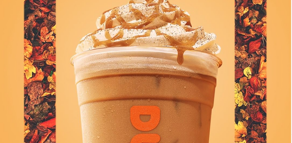 Move Over, Starbucks — Dunkin' Just Dropped Pumpkin Spice Lattes And I've Already FALLen For Them