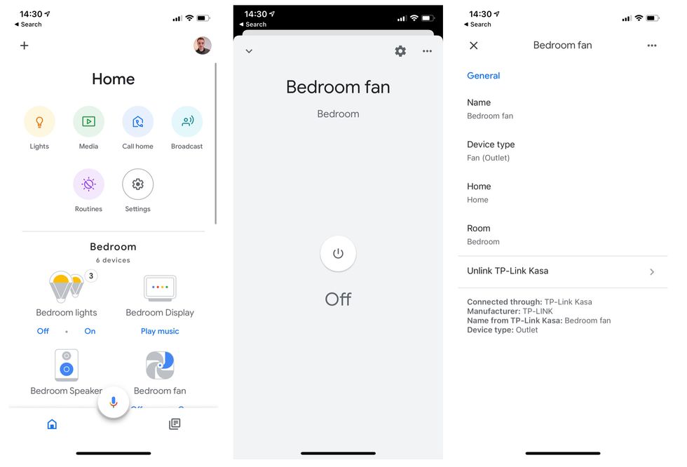 How to create a new room in the Google Home app