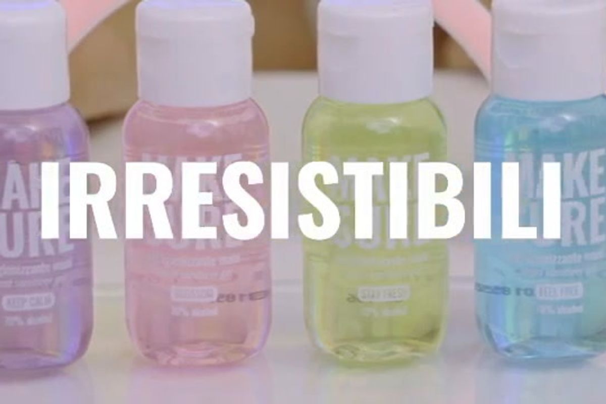 Le vendite di disinfettante crescono del 800%. I più richiesti? Profumati e da tenere in tasca