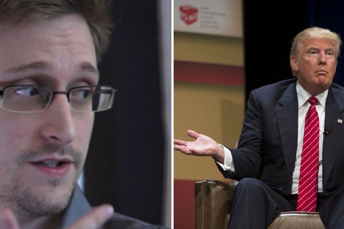Snowden Trump