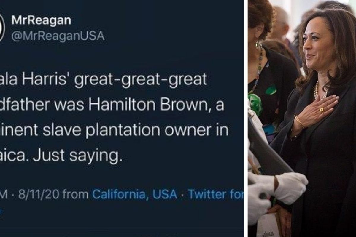 Kamala Harris's slave owner ancestry isn't a 'gotcha,' but a tragic historic reality