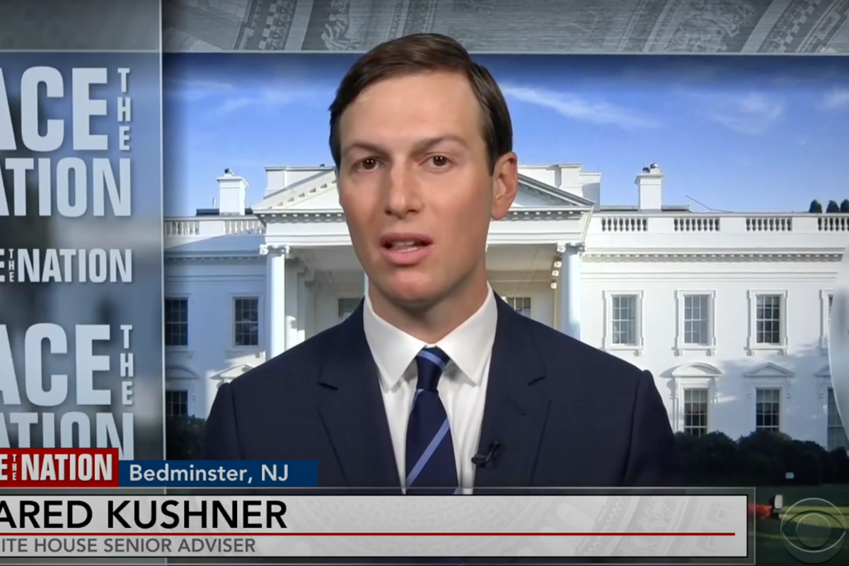 How Princeling Jared Kushner Saved Us All From The COVID, Or The Opposite Of That