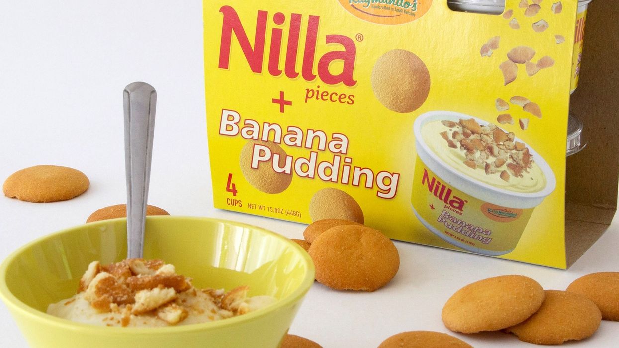 You can buy Nilla wafer pieces + banana pudding at your grocery store