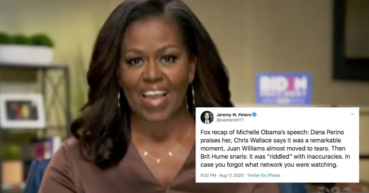 Widespread praise for Michelle Obama's convention speech abounds—even from Fox News