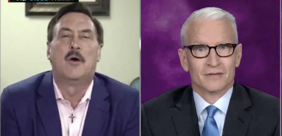 Anderson Cooper Just Eviscerated Pro-Trump MyPillow Founder Right to His Face During Bonkers Interview