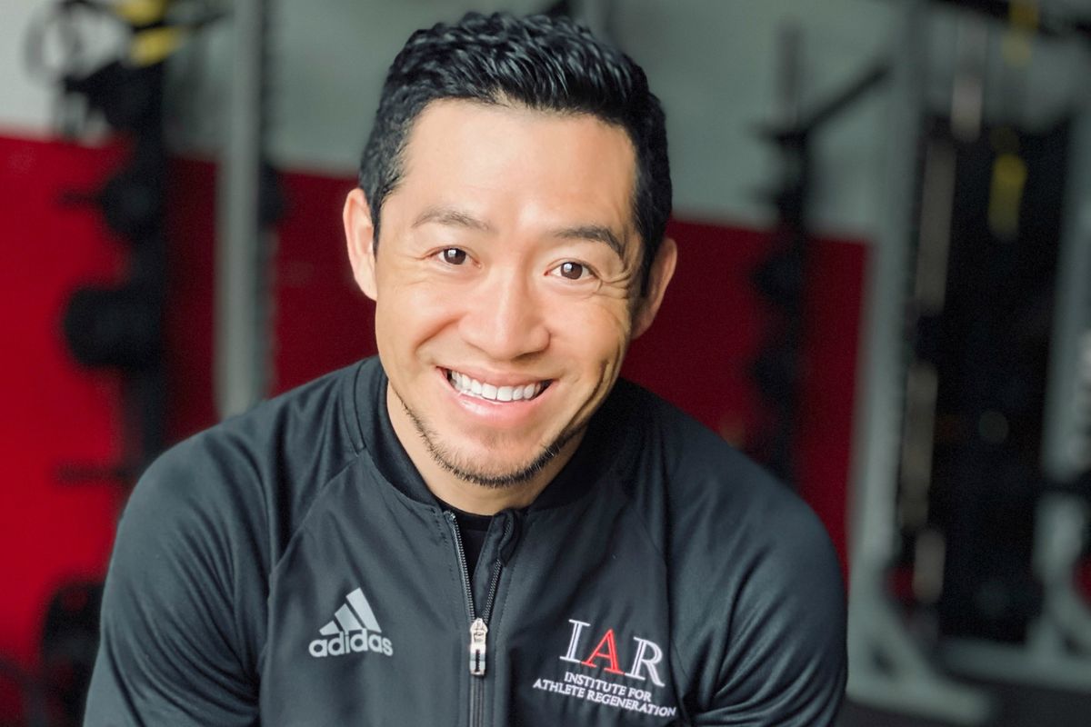 Dr. Toko Nguyen is IARSM managing elite athletes' therapy and recovery strategies