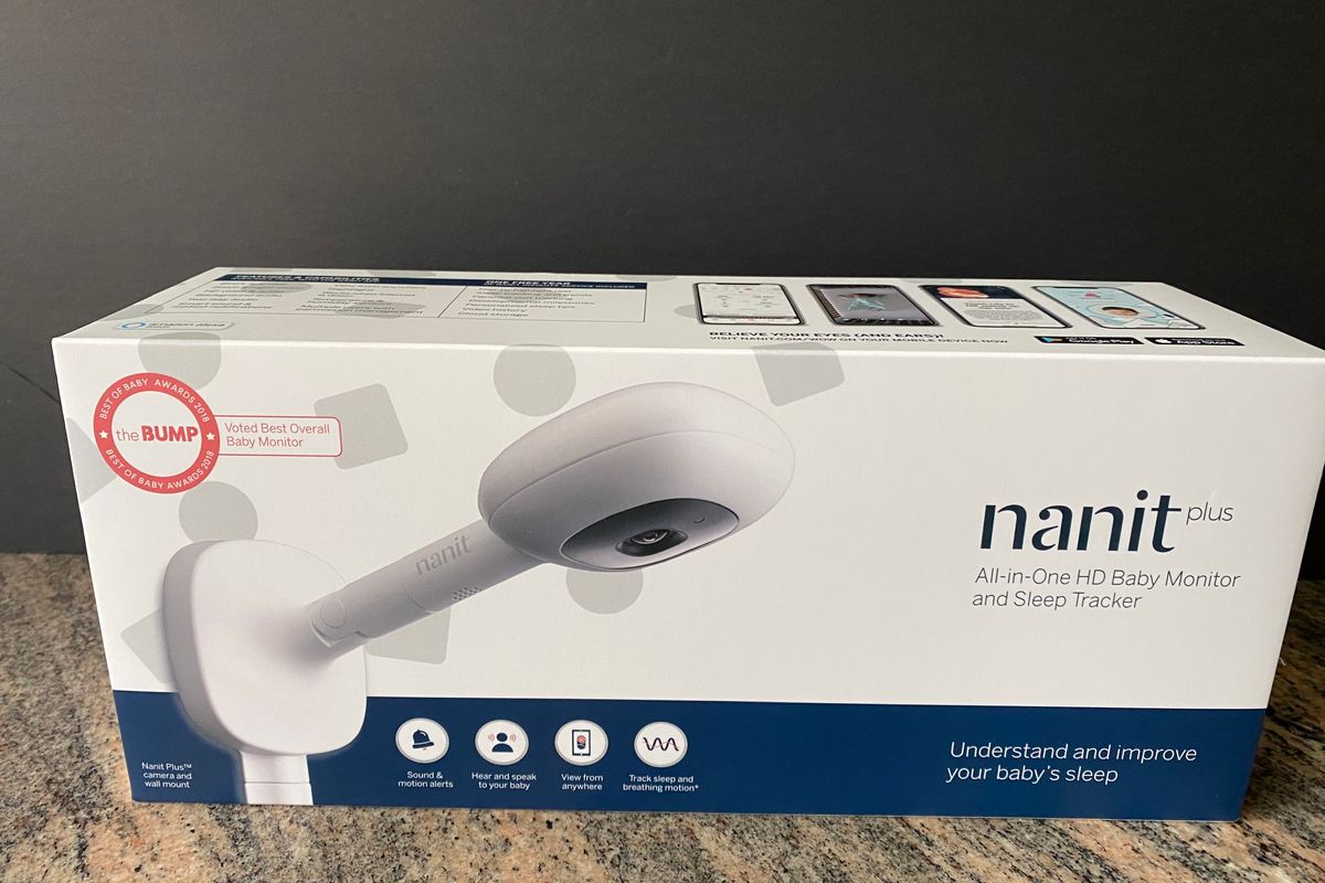 Nanit Plus All-in-One Hd Baby Monitor and Sleep Tracker